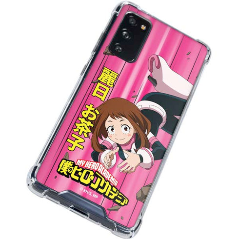 My Hero Academia Ochaco Uraraka Season 4 Galaxy S20 FE Clear Case